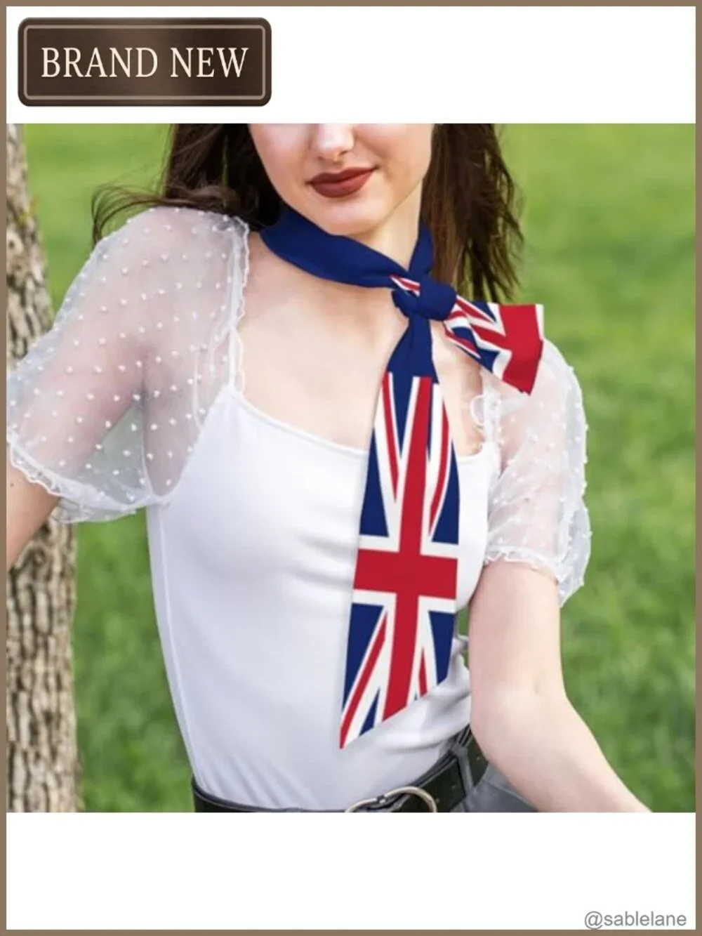 Lightweight Polyester Satin Scarf for Women - Multipurpose Head Scarf, Neck